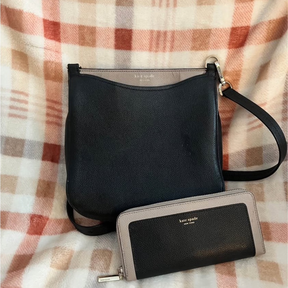 kate spade Margaux Leather Crossbody Bag with Wallet
